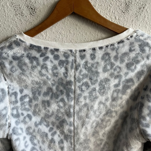 Ugg Women's Top Daisy Fleece Cotton Blend V-neck Long Sleeve Sweater Size S - Picture 13 of 13